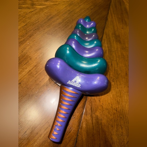 Other | Vintage Diamondbacks Purple And Teal Snake Tail Rattle | Poshmark